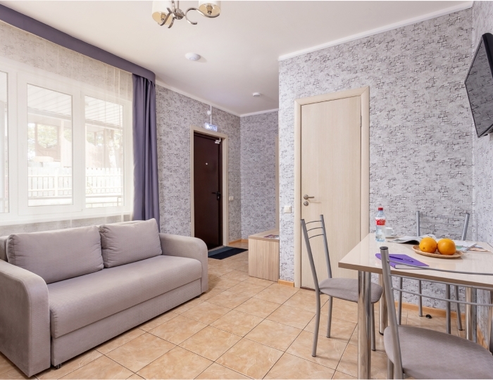 Апартаменты 2-местный 1-комнатный - Отель «Прометей Небуг»