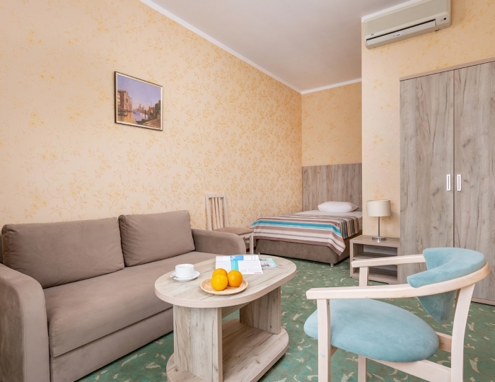 Люкс 2-местный 3-комнатный корпус 2 - Отель «Прометей Небуг»