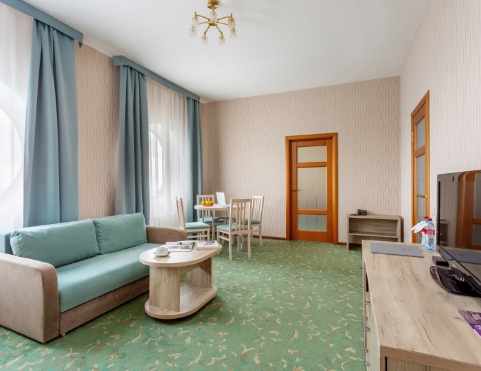 Люкс 2-местный 3-комнатный корпус 2 - Отель «Прометей Небуг»