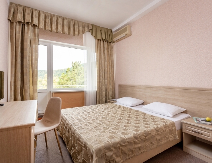 Семейный 2-местный 2-комнатный (двухъярусная кровать) - Отель «Прометей Небуг»