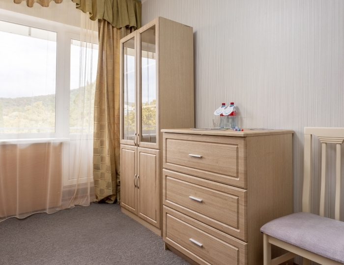 Семейный 2-местный 2-комнатный (двухъярусная кровать) - Отель «Прометей Небуг»