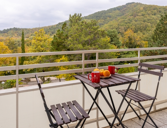 Семейный 2-местный 2-комнатный (двухъярусная кровать) - Отель «Прометей Небуг»