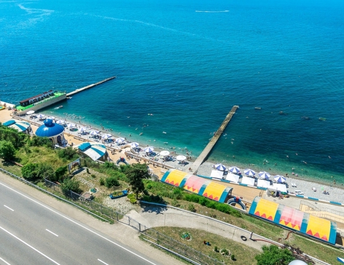 Собственный пляж - Отель «Прометей Небуг»