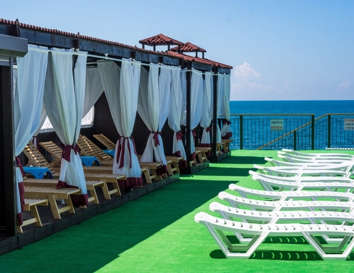 Собственный пляж - Отель «Прометей Небуг»