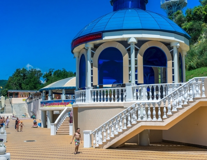 Собственный пляж - Отель «Прометей Небуг»