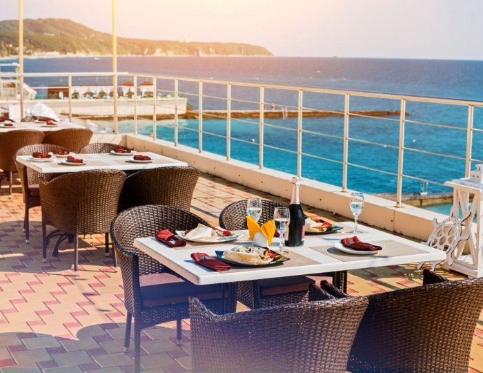 Ресторан «Старик и море» - Отель «Прометей Небуг»